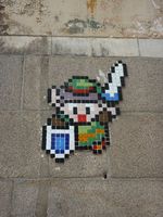 pixel art zelda link nantes